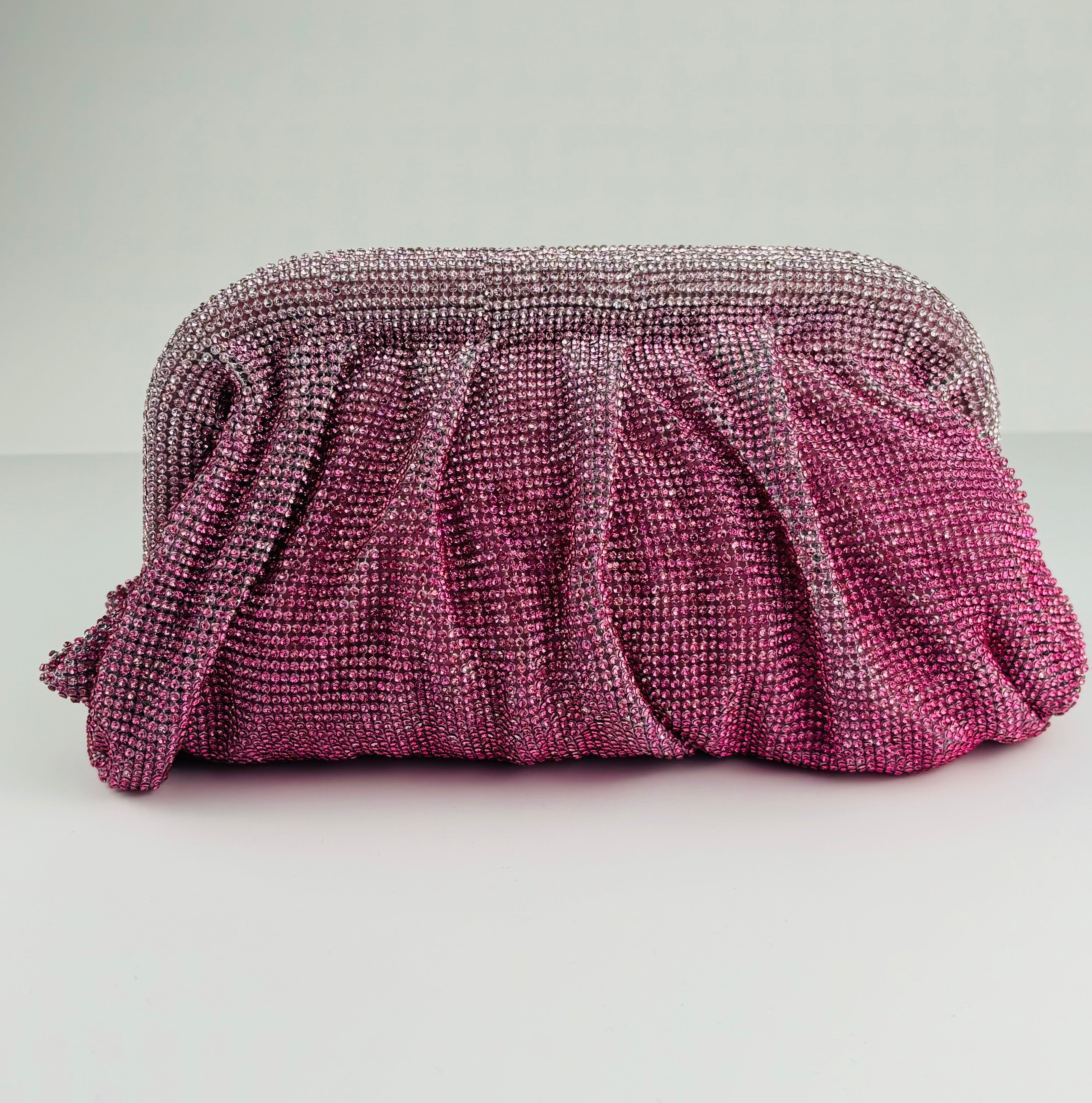 Maria Callas Ruched Clutch