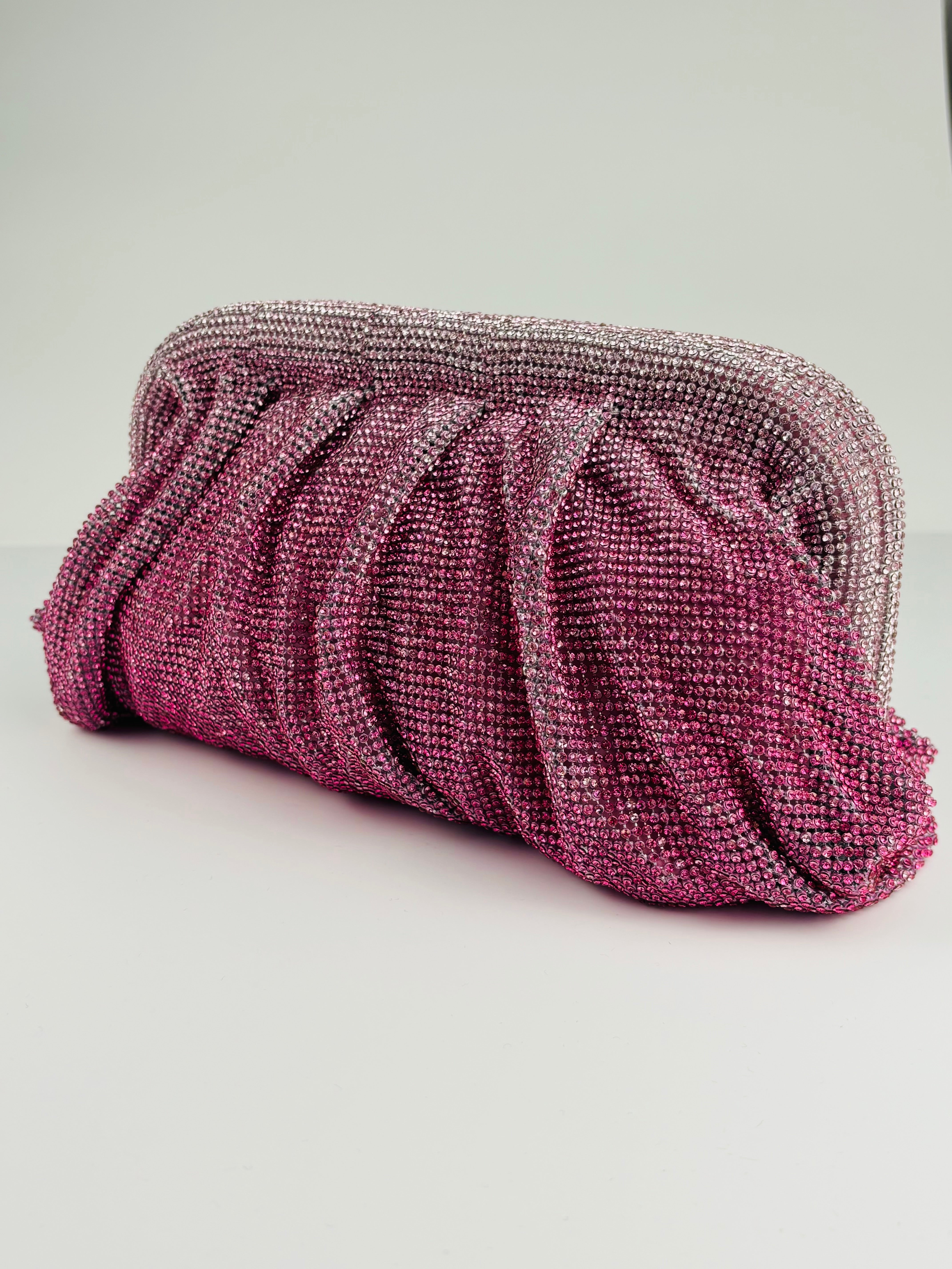 Maria Callas Ruched Clutch