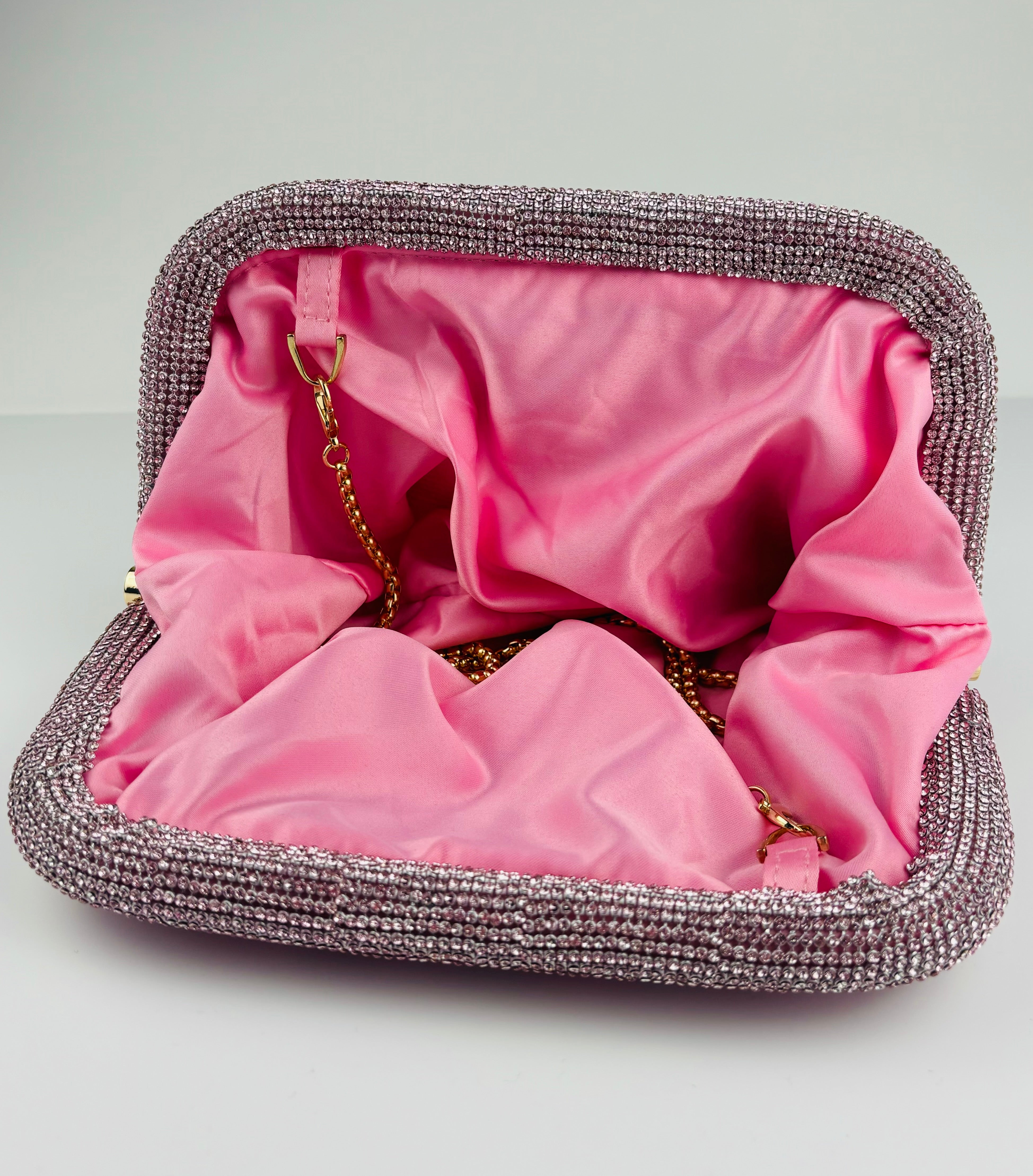 Maria Callas Ruched Clutch