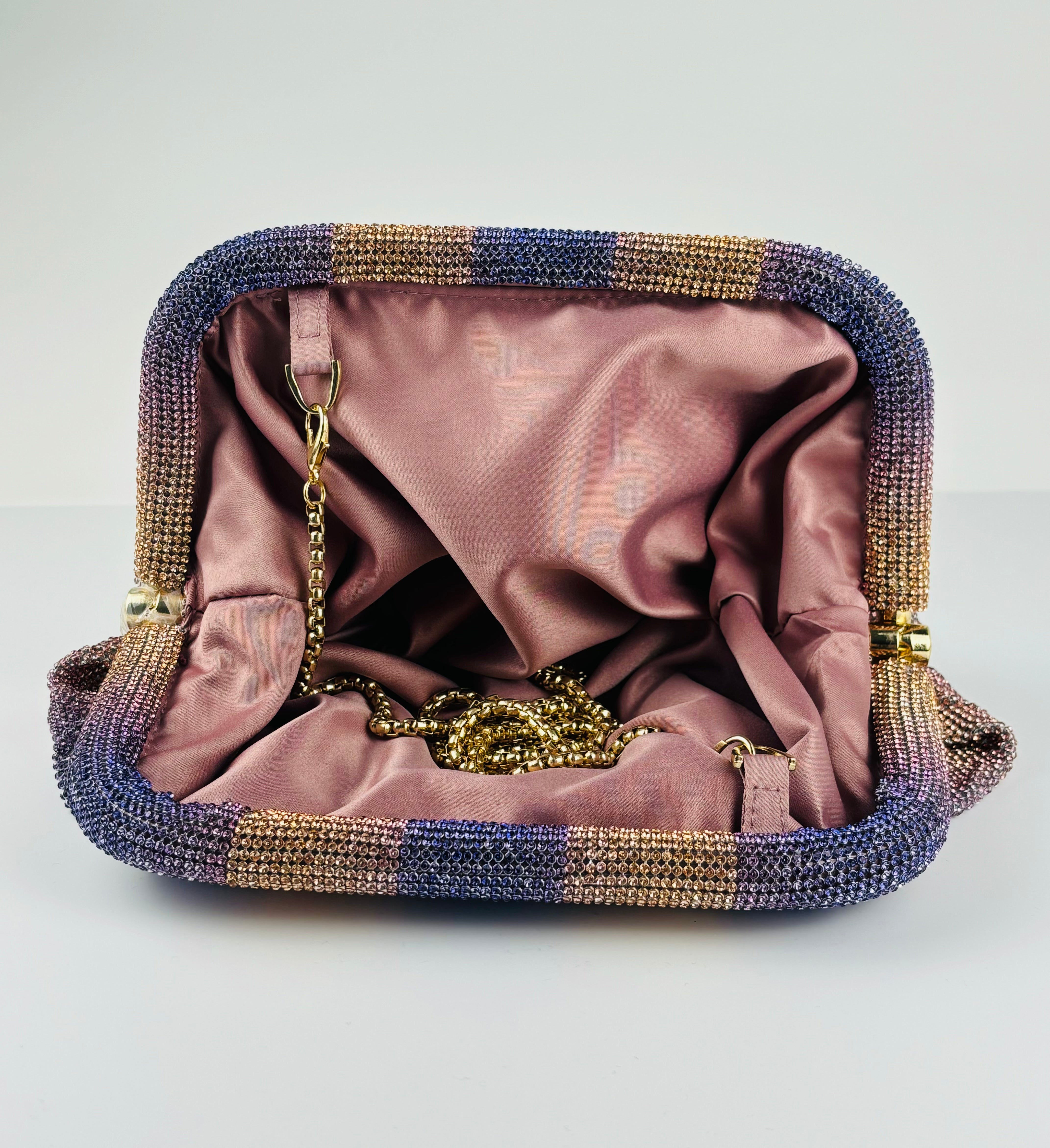 Maria Callas Ruched Clutch