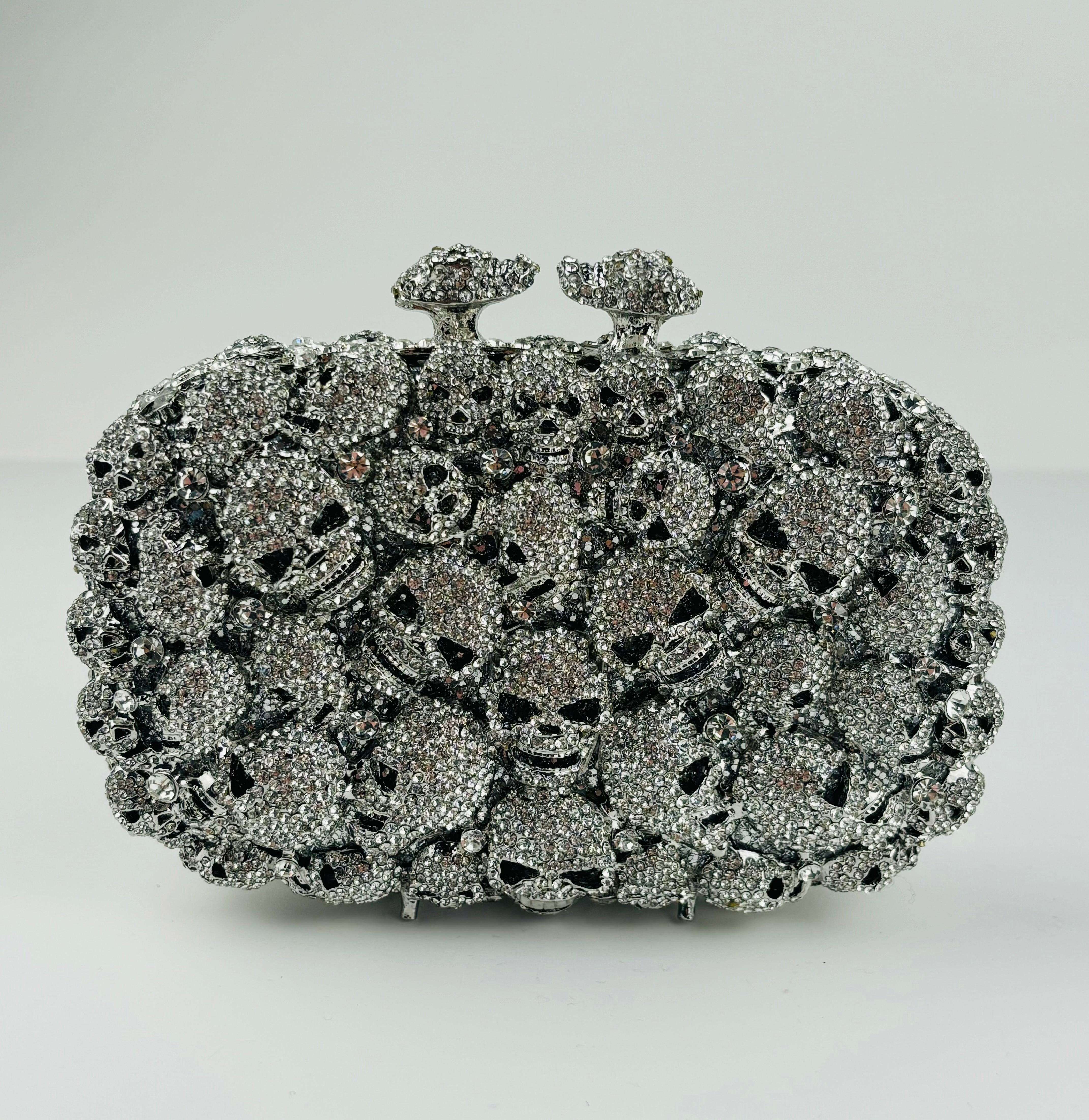 Aztec Mini Skull Clutch