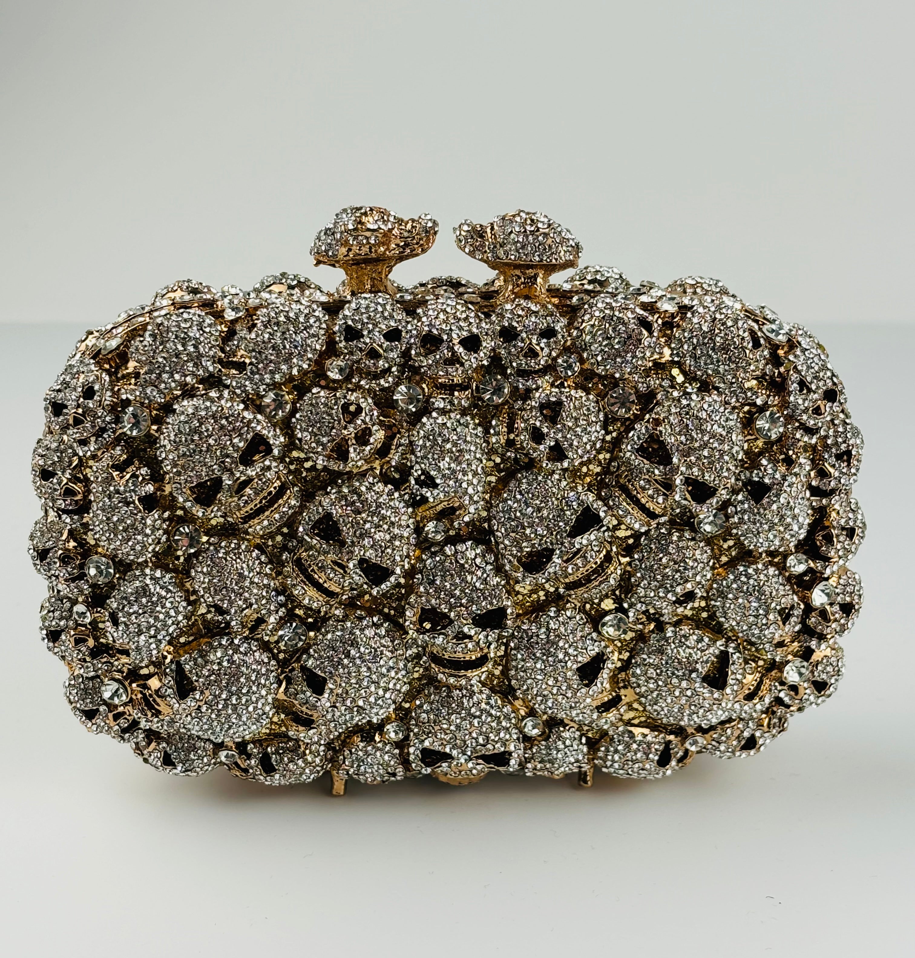 Aztec Mini Skull Clutch