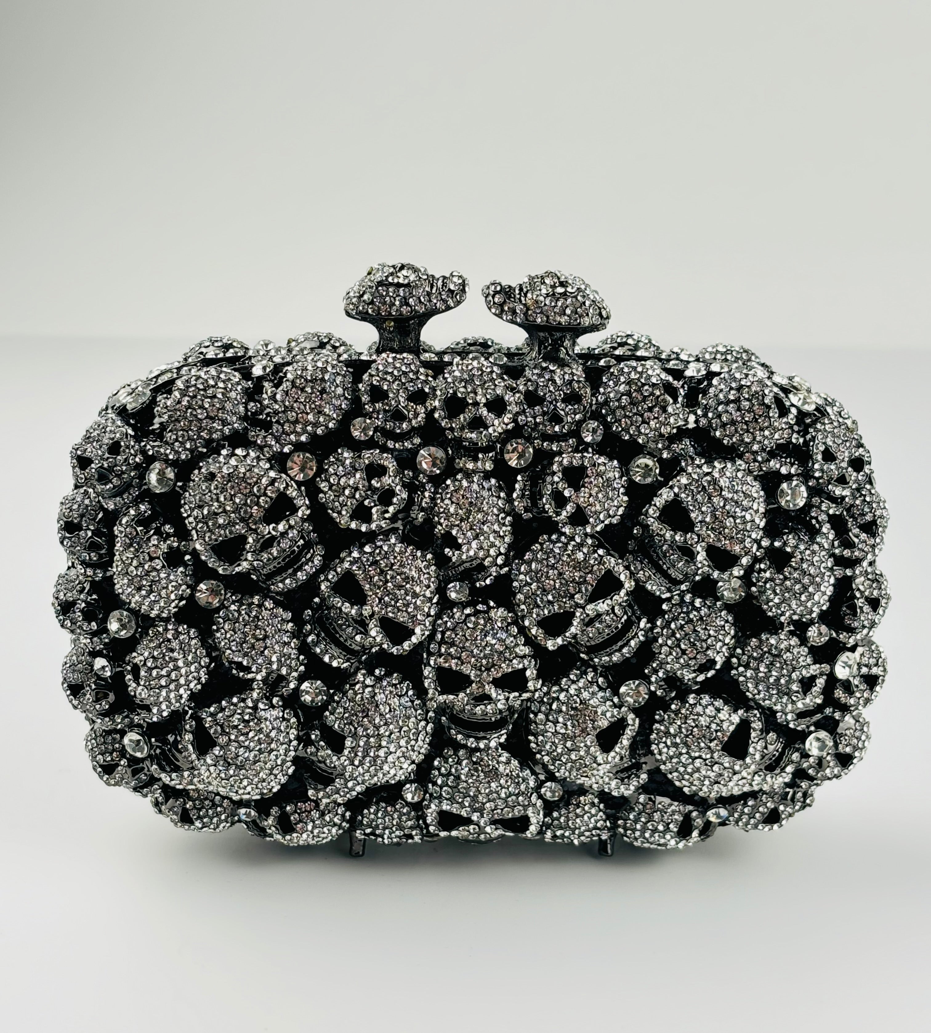 Aztec Mini Skull Clutch