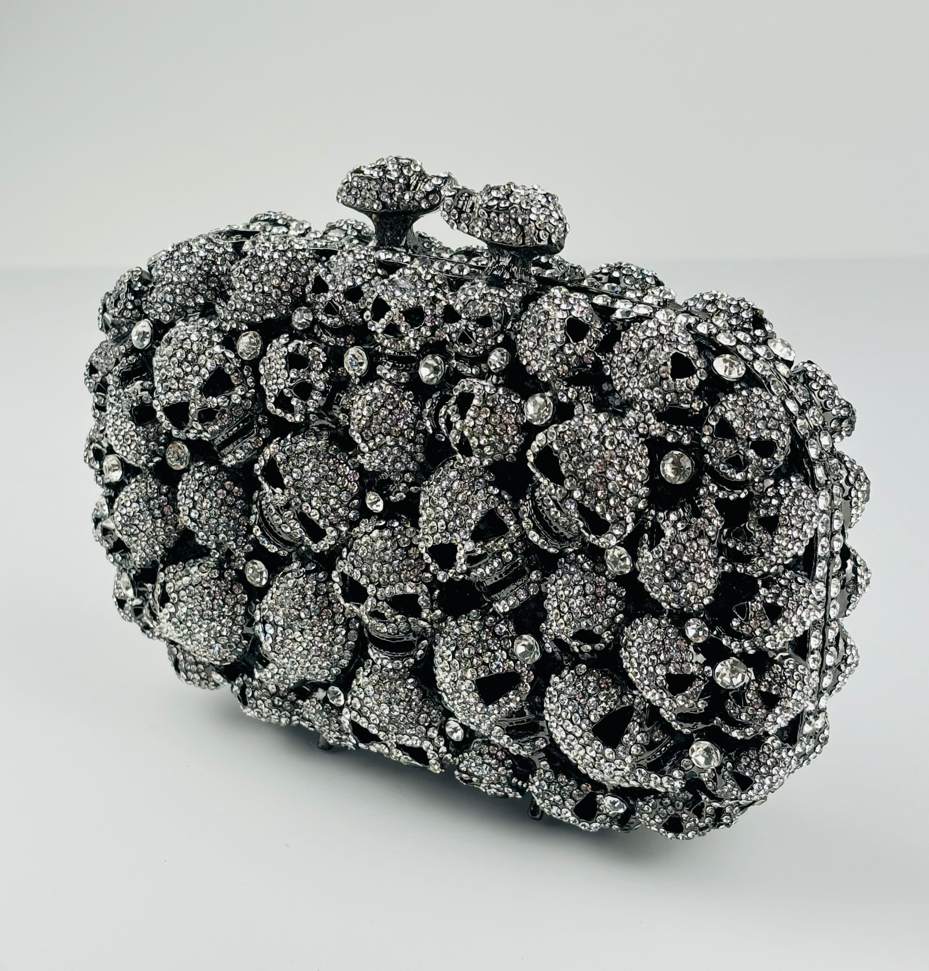 Aztec Mini Skull Clutch