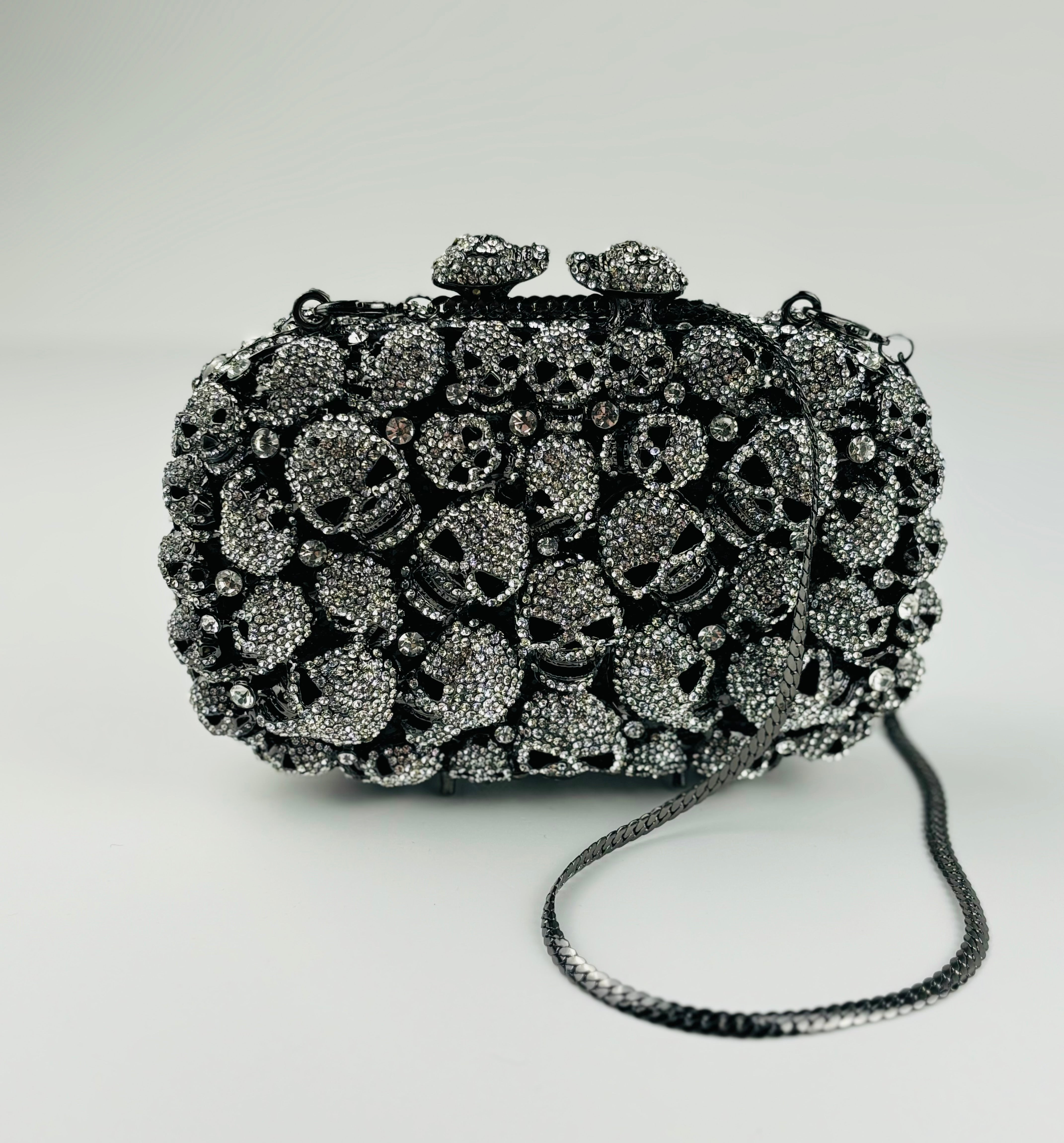 Aztec Mini Skull Clutch