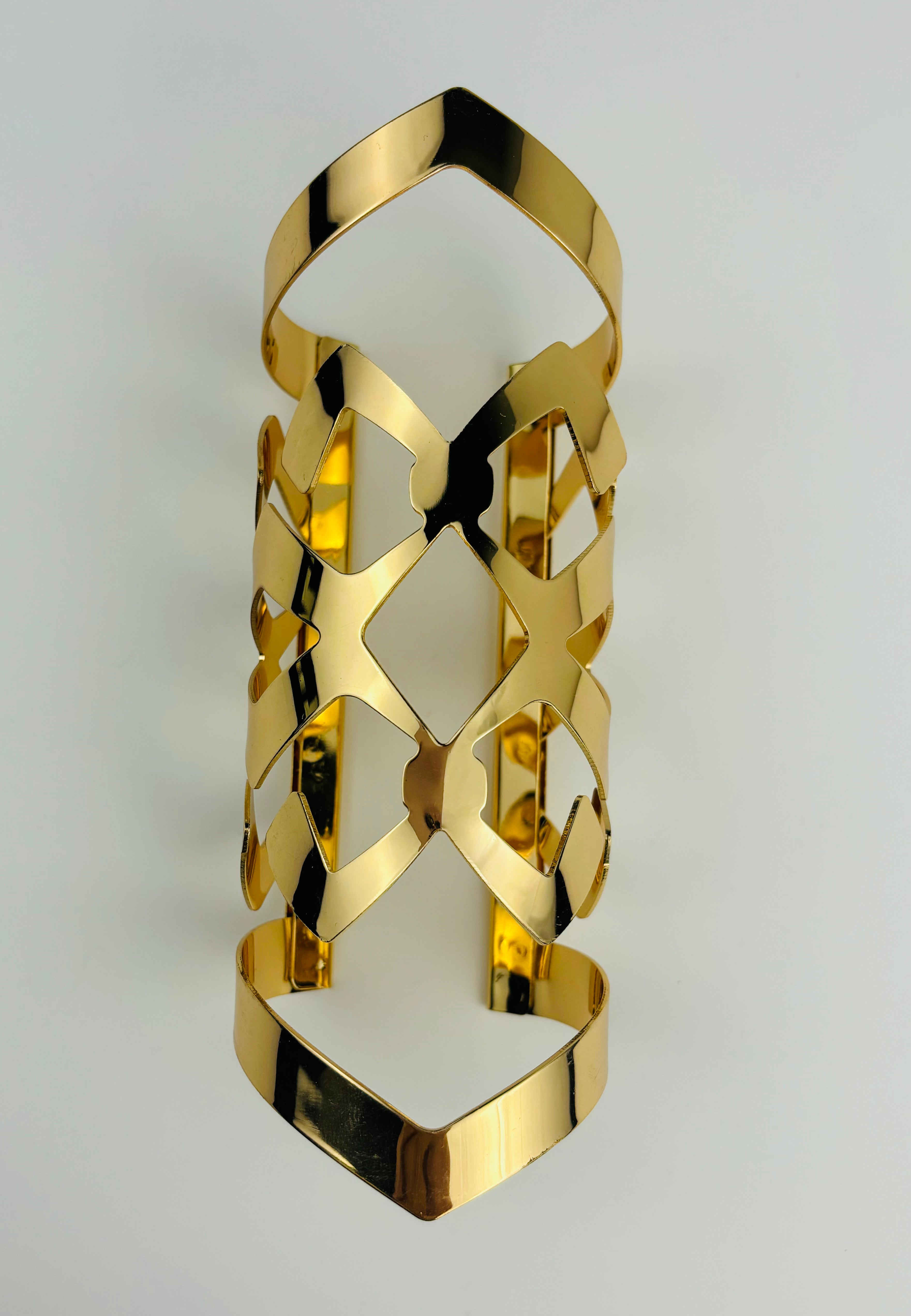 Calypso Goddess Big Golden Bracelet