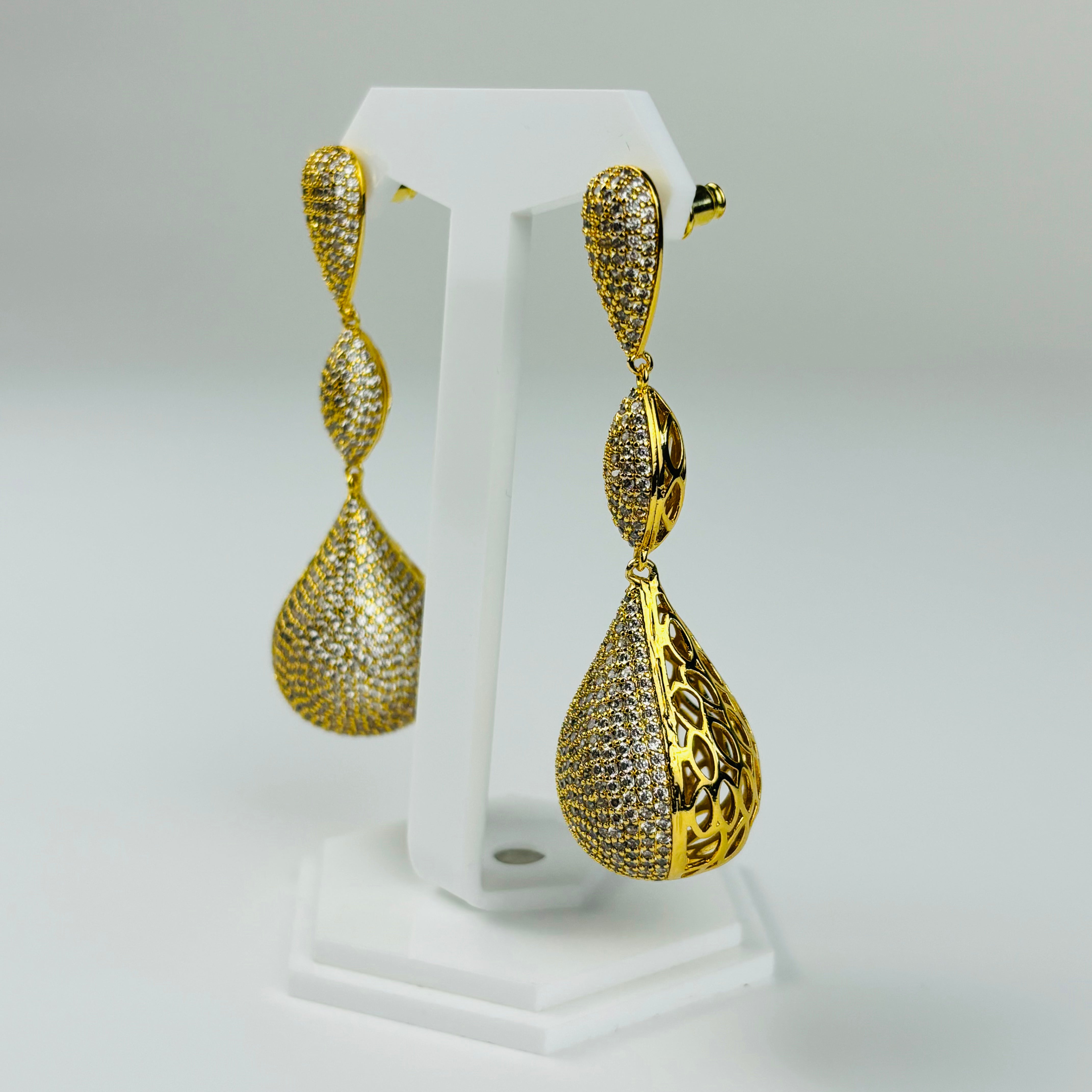 Enchanted Big Water Drop Earrings - Thevipwomen