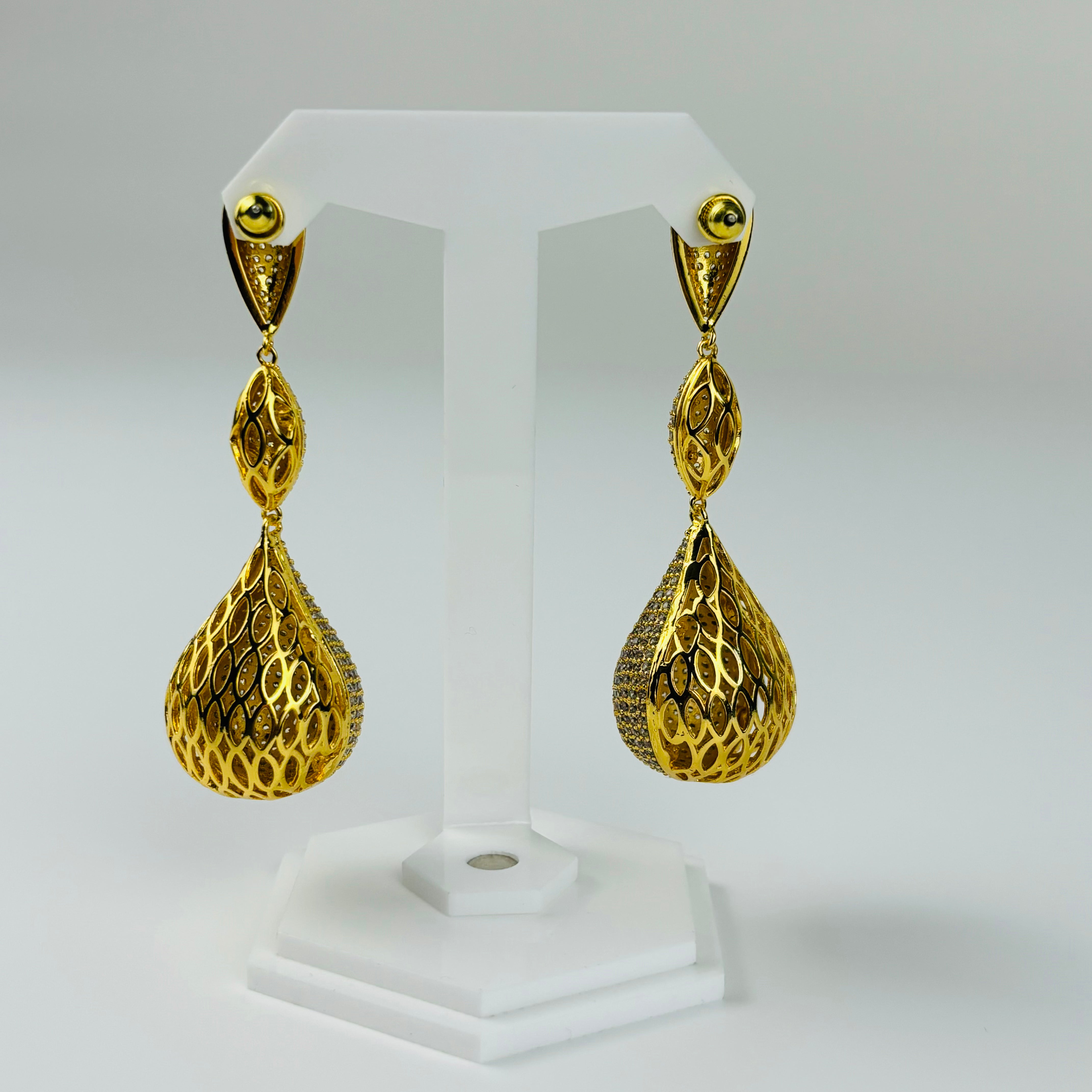 Enchanted Big Water Drop Earrings - Thevipwomen