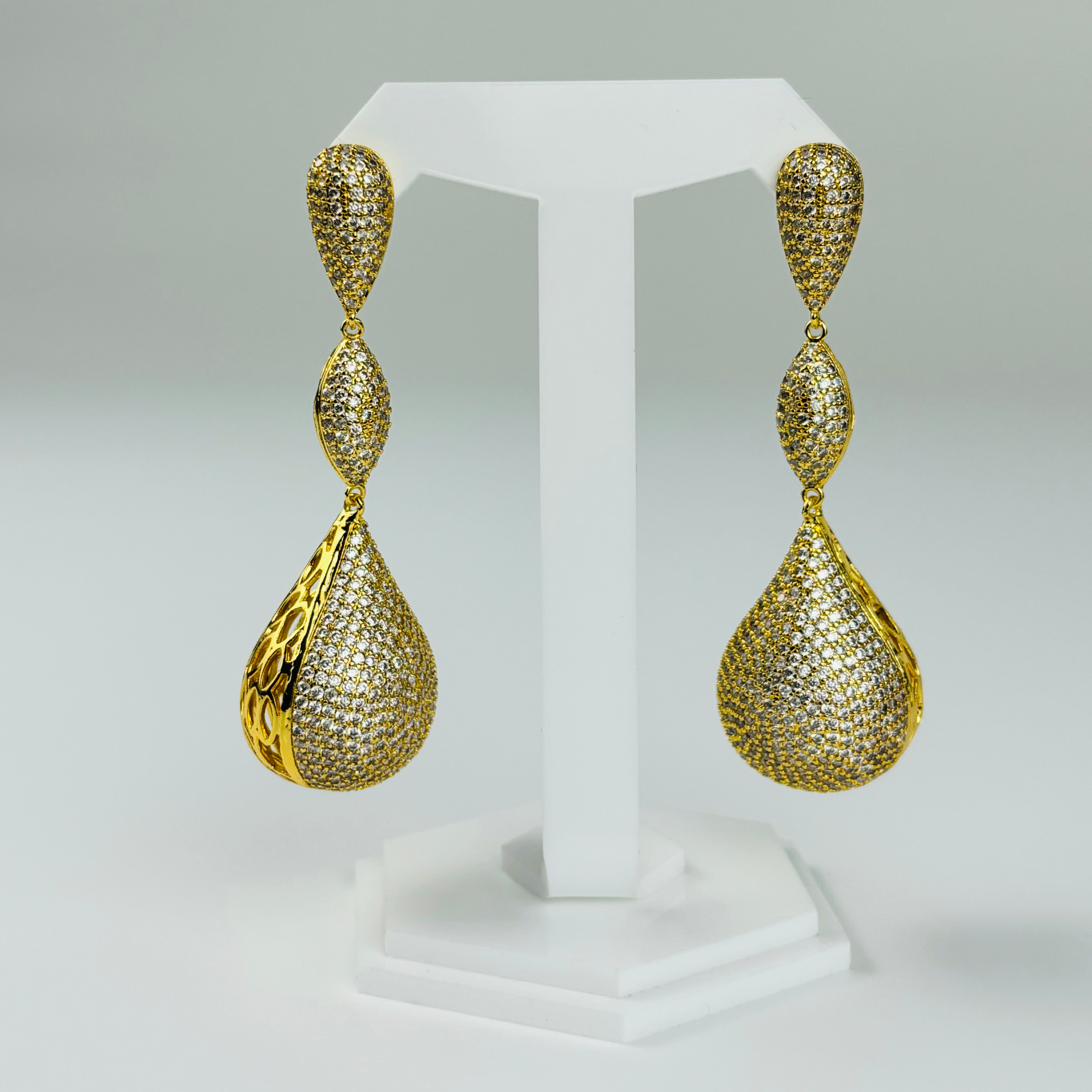 Enchanted Big Water Drop Earrings - Thevipwomen