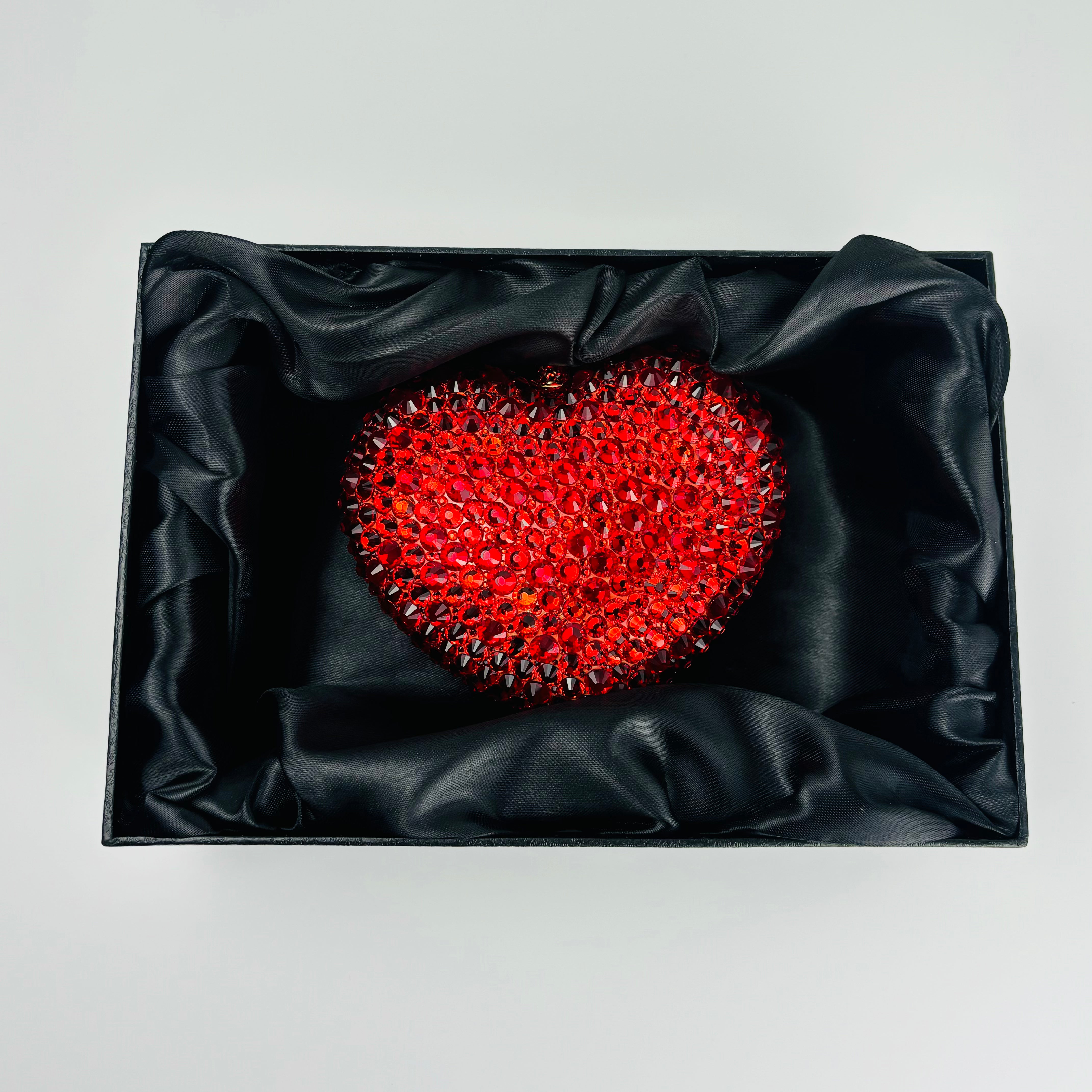 Fantasy Sparkly Heart Clutch