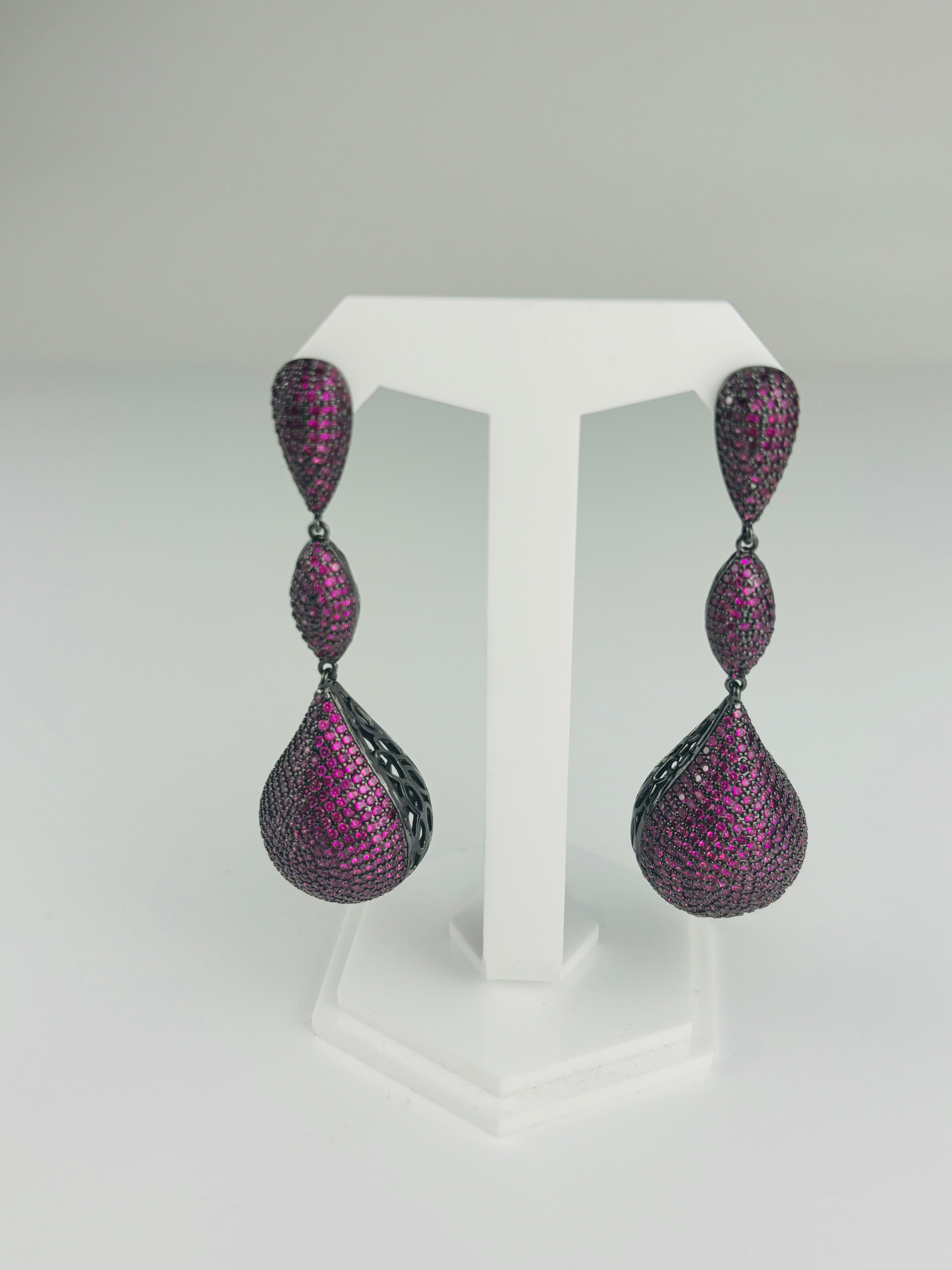 Enchanted Big Water Drop Earrings