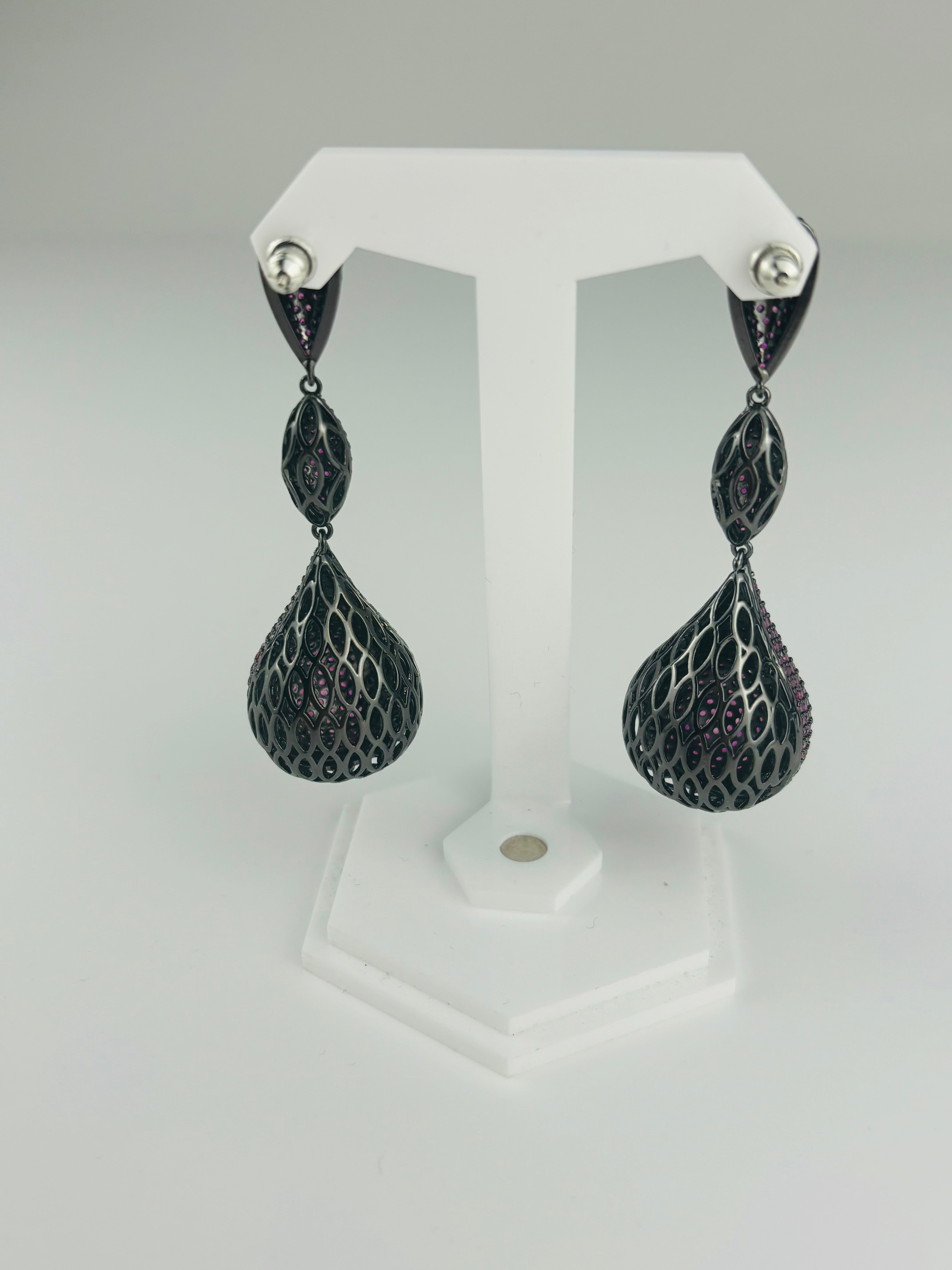 Enchanted Big Water Drop Earrings